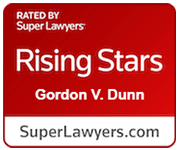Rated By Super Lawyers | Rising Stars | Gordon V. Dunn | SuperLawyers.com