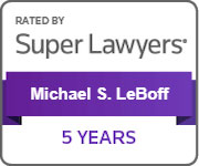 Rated By Super Lawyers | Michael S. LeBoff | 5 Years