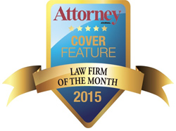 Attorney | cover feature | Law firm of the month 2015