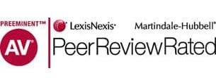 Preeminent | AV | LexisNexis | Peer Review Rated | Mantindale-Hubbell