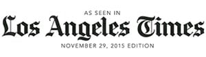 As Seen In Los Angeles Times | November 29, 2015 Edition