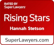 Rated By Rising Stars | Hannah Stetsons | SuperLawyers.com