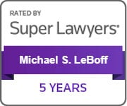 Rated By Super Lawyers | Michael S. LeBoff | 5 Years