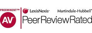 Preeminent | AV | LexisNexis | Peer Review Rated | Mantindale-Hubbell