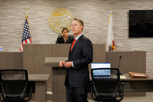 Mark Wilson in Court